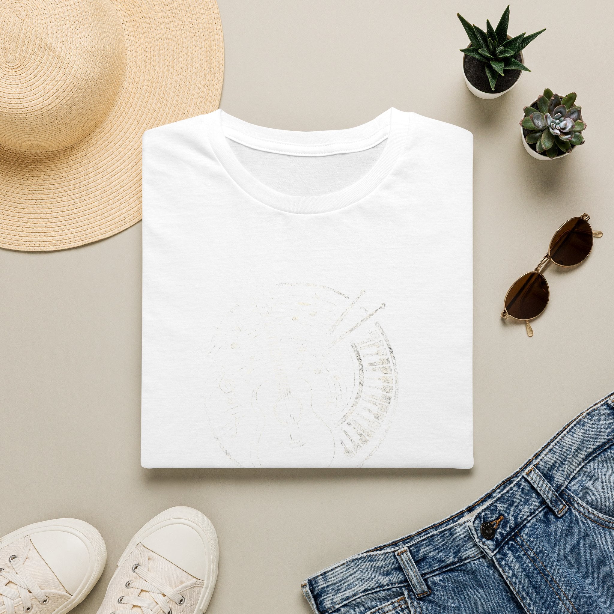 Musical Guitar Emblem T-Shirt
