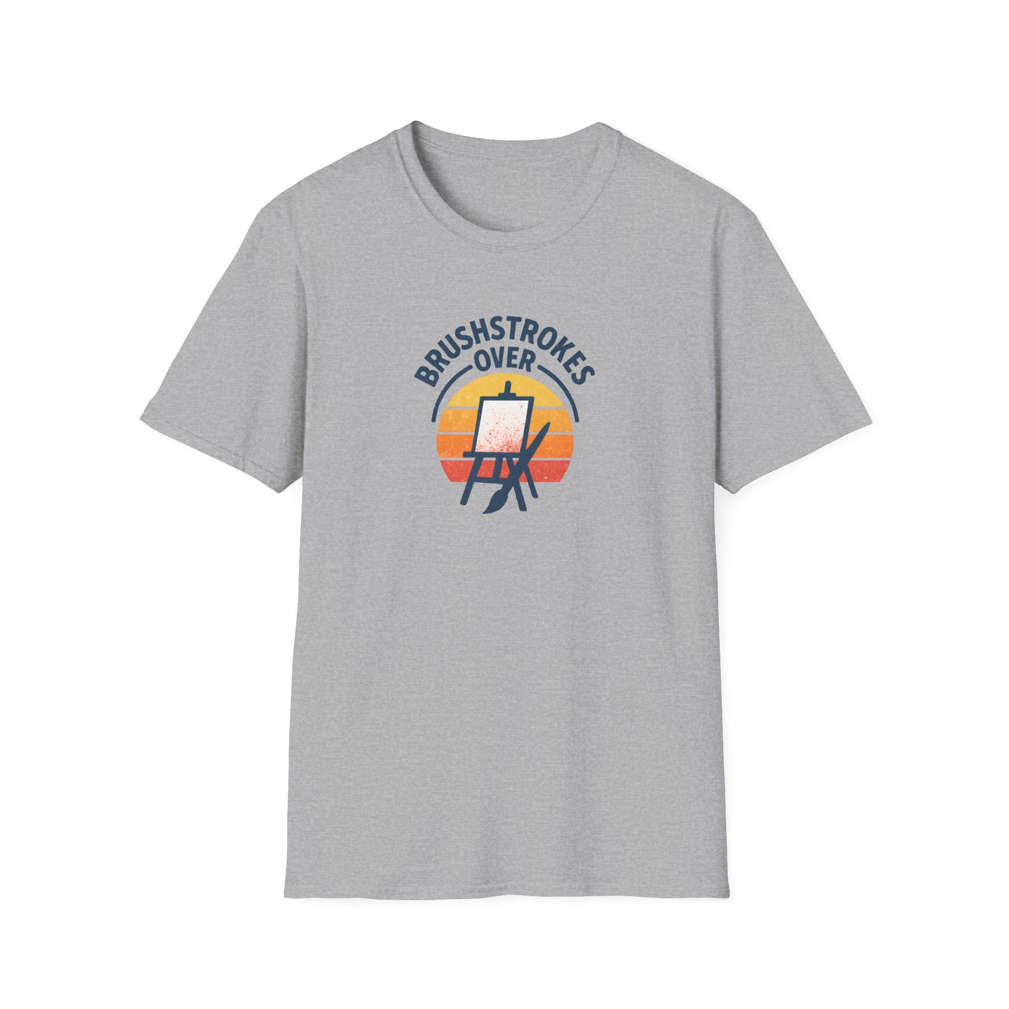 Brushstrokes Over Sunset T-Shirt