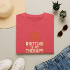 Knitting Is Therapy T-Shirt