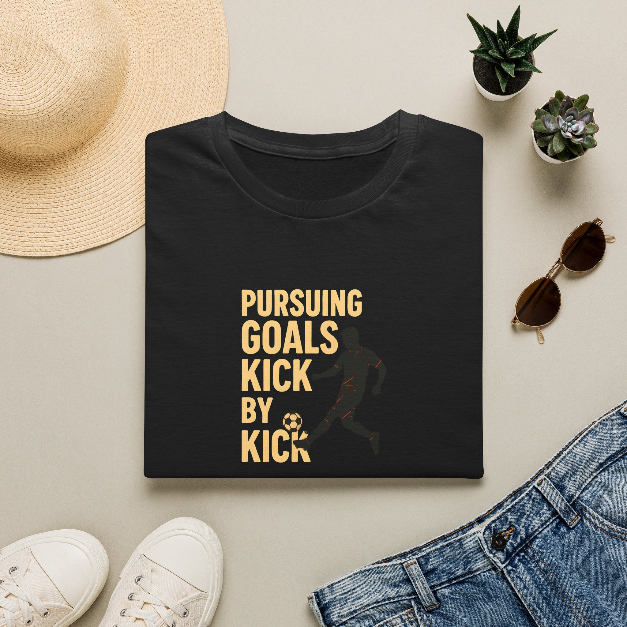 Pursuing Goals Kick T-Shirt