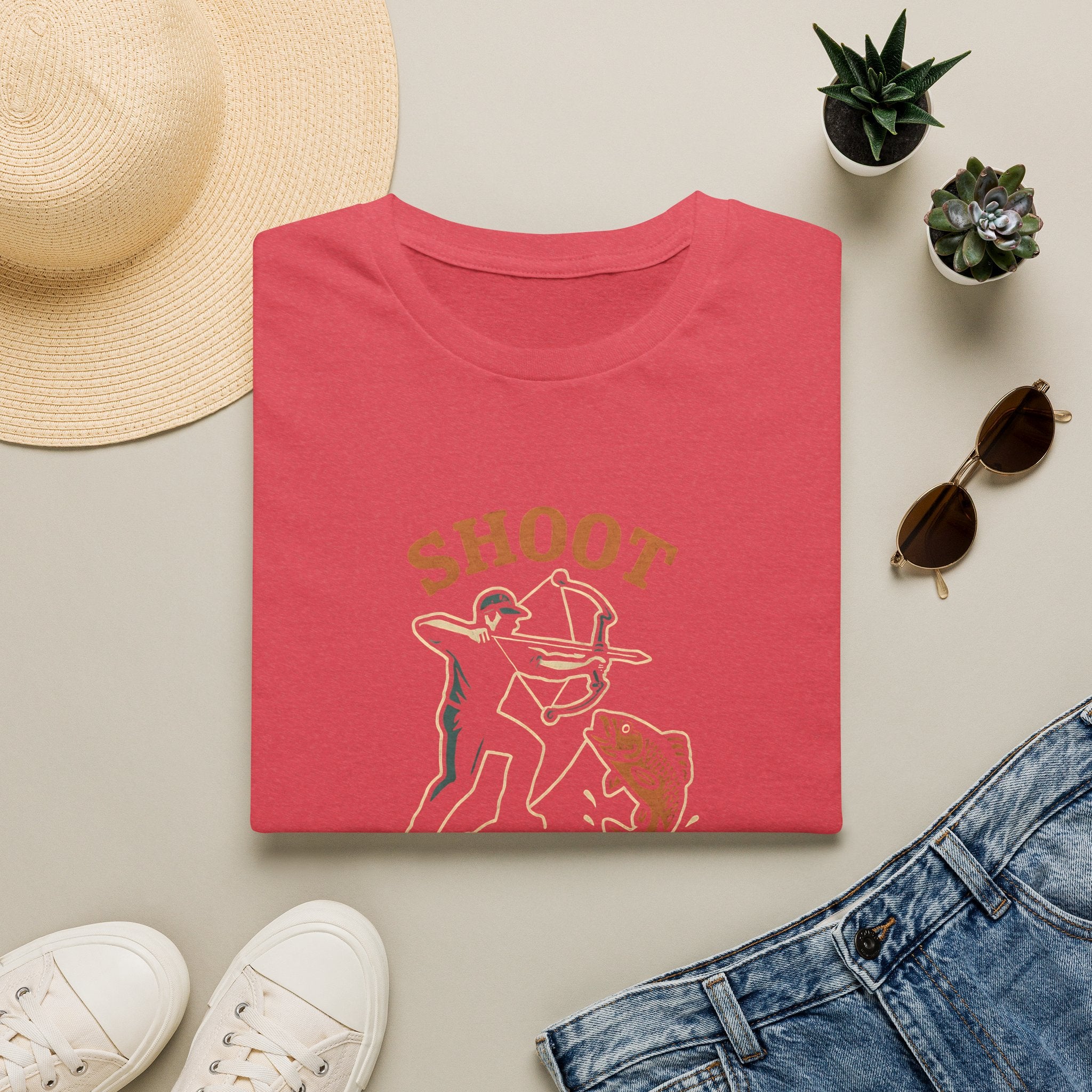 Bow Fishing Action T-Shirt
