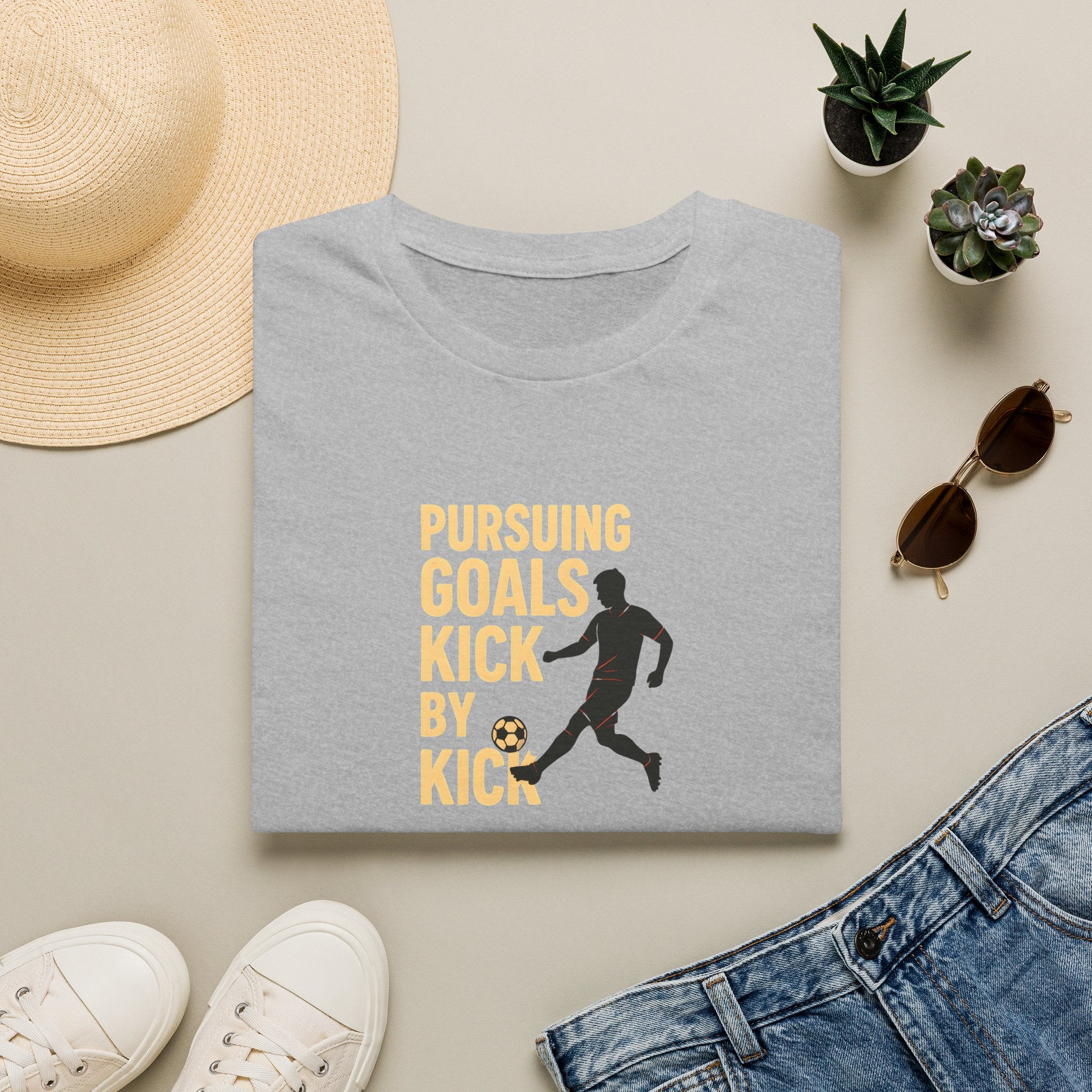 Pursuing Goals Kick T-Shirt