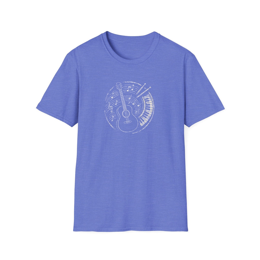 Musical Guitar Emblem T-Shirt