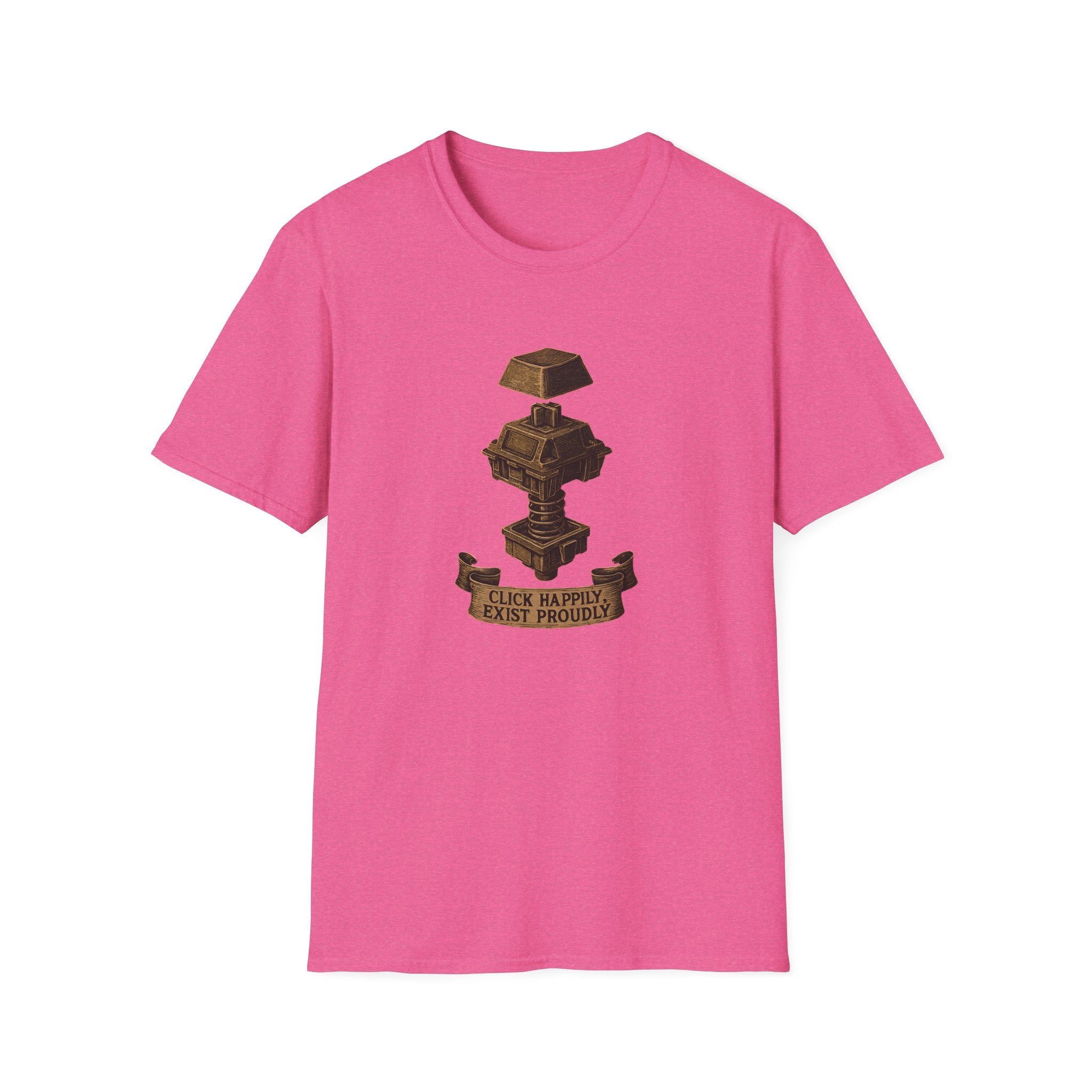 Spring-loaded mechanical sculpture T-Shirt