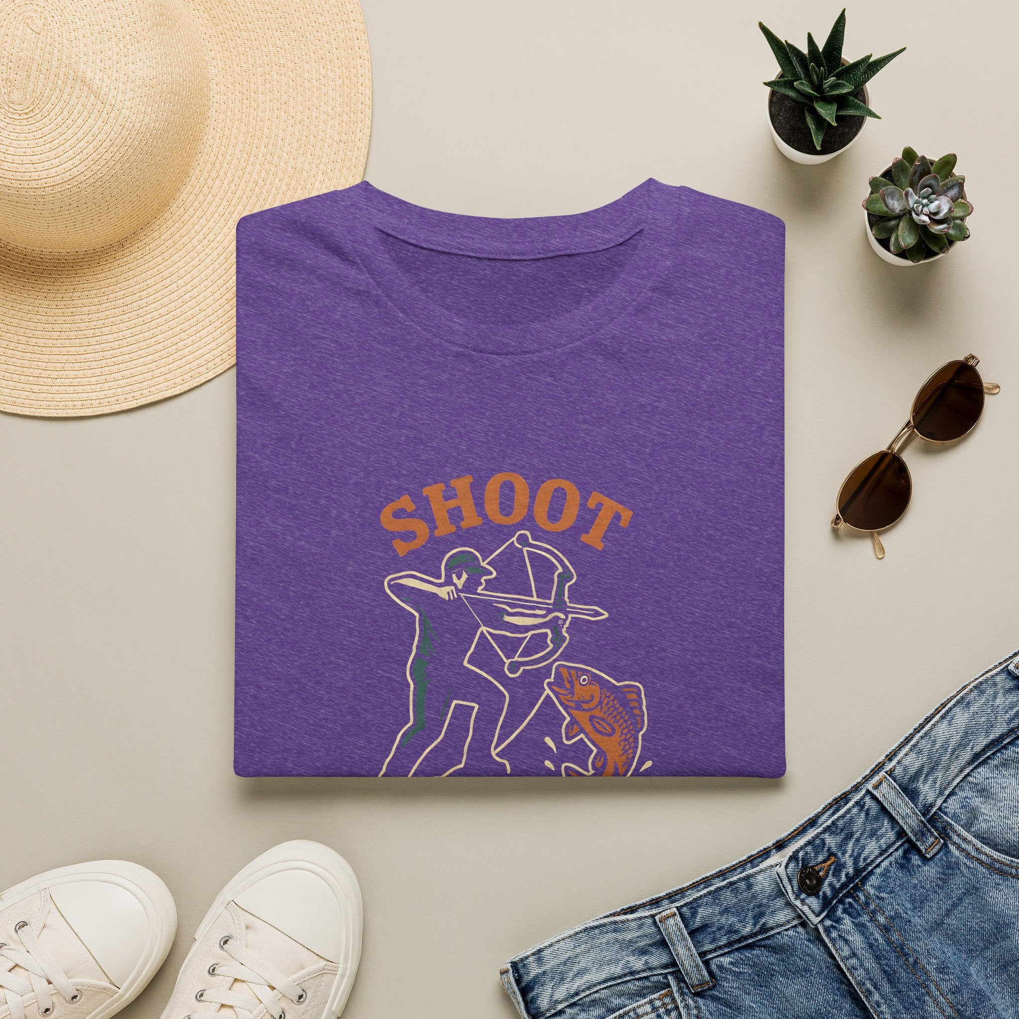 Bow Fishing Action T-Shirt