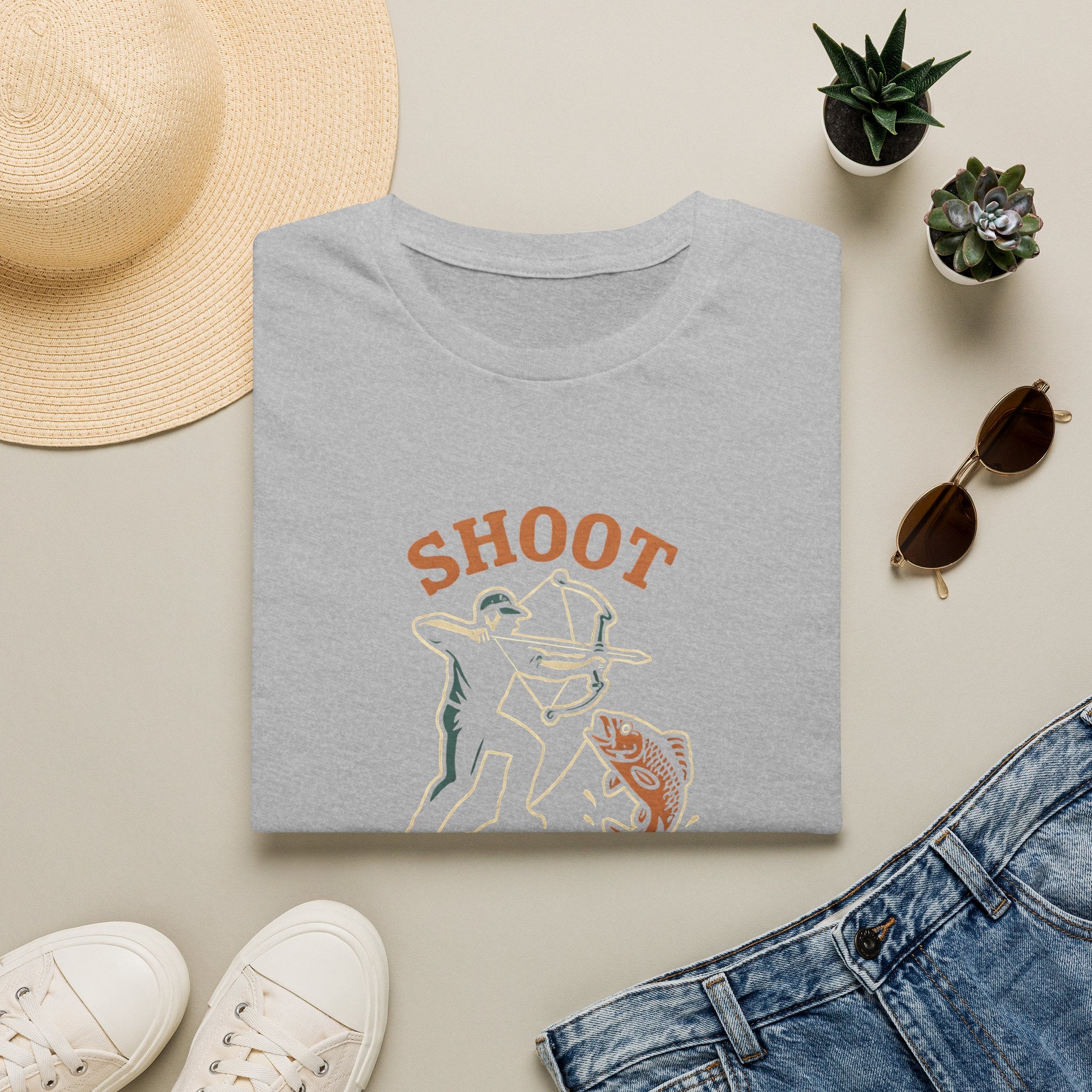 Bow Fishing Action T-Shirt