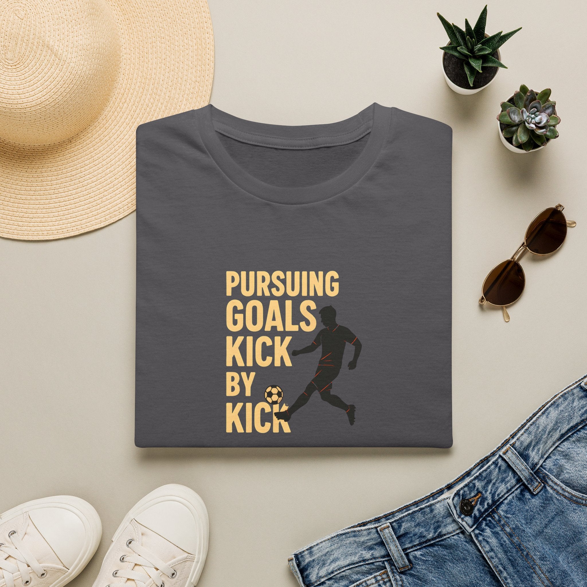 Pursuing Goals Kick T-Shirt